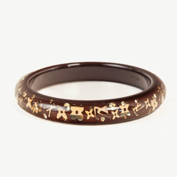 Louis Vuitton Resin Narrow Inclusion Bangle - Picture 2 of 4